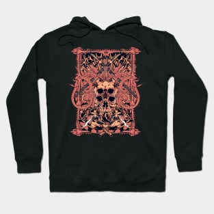 scary monster skull Hoodie